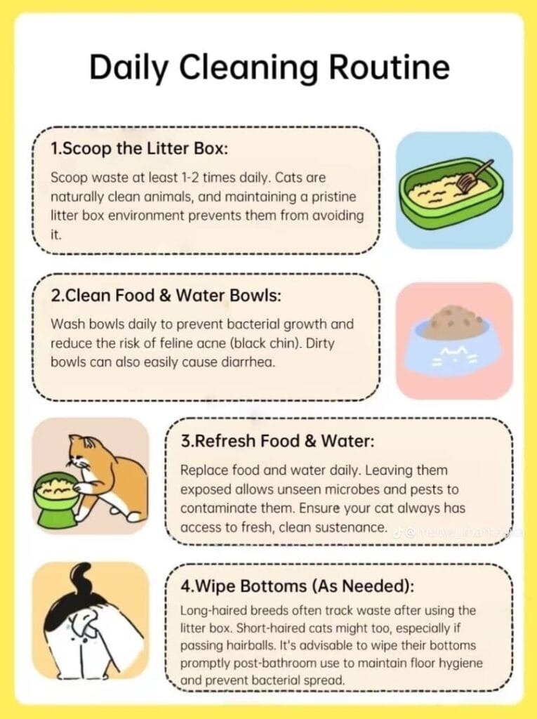 cat care routine