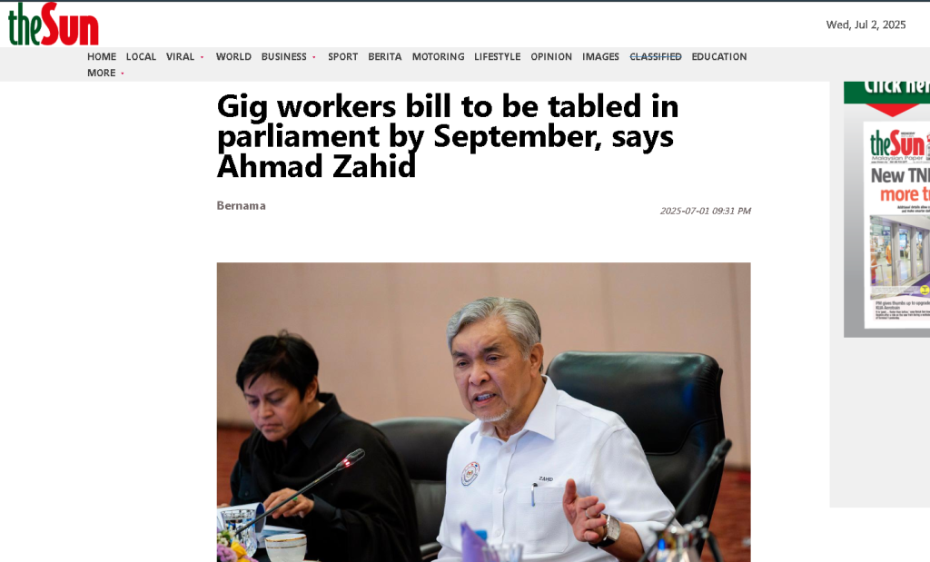 Gig Workers Bill